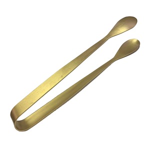 Pince à glace de luxe en acier inoxydable – Accessoire de service de glace haut de gamme pour bar à boissons moderne, restaurant et cuisine - Product Image 6