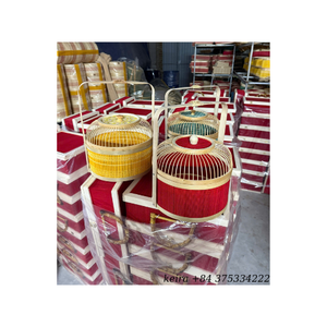Decorative Bamboo <b>Gift</b> <b>Basket</b> Natural Material Woven Design for <b>Hampers</b> and Events - Product Image 6
