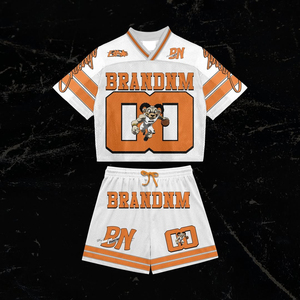 Conjunto de Uniforme de Baloncesto Personalizado, Uniforme Deportivo de Malla, Pantalones Cortos y Camiseta para Niños, Ropa de Entrenamiento Transpirable, Atuendo de Equipo Personalizado - Product Image 3