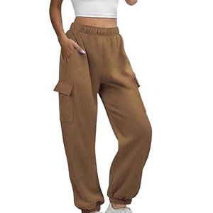 Pantalon de jogging athlétique personnalisé pour femme – Prix de gros – Nouveau style – Pantalon de sport surdimensionné pour femme - Product Image 3