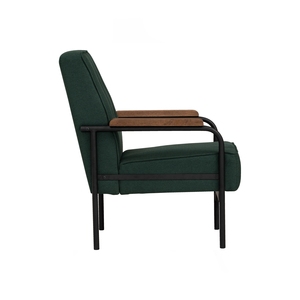 Sofá Individual Moderno de Tela, Sillón Tapizado con Estructura Metálica para Sala de Estar de Alta Gama, Apartamento y Suite de Hotel - Product Image 3