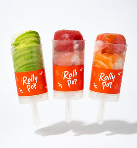 Nuevo <span class=keywords><strong>y</strong></span> Moderno Envase Ecológico Desechable para Llevar, de PET <span class=keywords><strong>y</strong></span> PP, para Rollos de Sushi, Tipo Tubo, con Tapa - Product Image 1