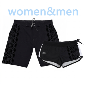 Shorts pour femmes, taille mi-haute, sportifs, extensibles dans 4 directions, séchage rapide, avec cordon de serrage élastique - Product Image 6