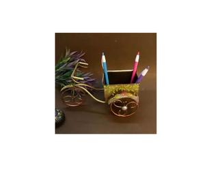 Excelente Soporte para Bolígrafos con Diseño de Triciclo Indio, Organizador de Escritorio para Mesas Profesionales - Product Image 3