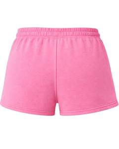 Shorts de Felpa de Algodón Rosa Intenso para Mujer, Cintura Elástica, Ropa Casual de Verano, Fabricante Personalizado, Calidad Premium - Product Image 2