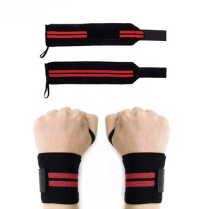GAF Muñequeras Elásticas de Alta Resistencia para Levantamiento de Pesas, Bandas Protectoras de Gimnasio de Poliéster y Goma Cruzadas - Product Image 3
