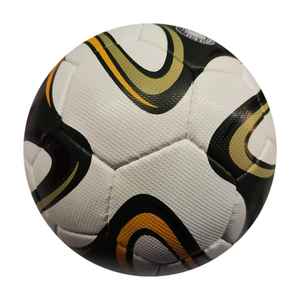 Ballon de football en PVC cousu à la machine, taille 5, personnalisable avec logo, vente en gros - Product Image 3