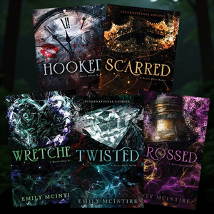 Hooked + Scarred + Wretched + Twisted + Crossed (Never After Series) by Author Emily McIntire <b>Paperback</b> Custom Softcover <b>Book</b> - Product Image 3