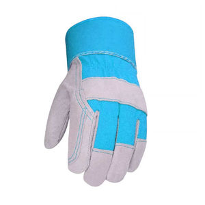 Nuevos Guantes de Trabajo de Marca Privada con Logotipo Personalizado, Guantes de Trabajo de Cuero de Buena Calidad Hechos a Medida - Product Image 2