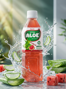 Bebida de Aloe Vera Natural con Sabor a Sandía de Alta Calidad al por Mayor de Datafa, 500 ml, Sin Azúcar, Refrescante con Pulpa - Product Image 6