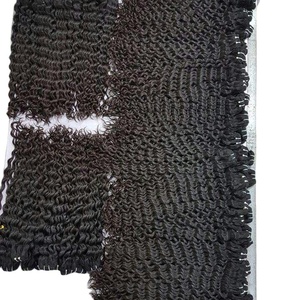 Vente en gros extension de cheveux humains vietnamiens bruts cheveux indiens bruts boucles birmanes paquets de cheveux bruts ondulés naturels - Product Image 4