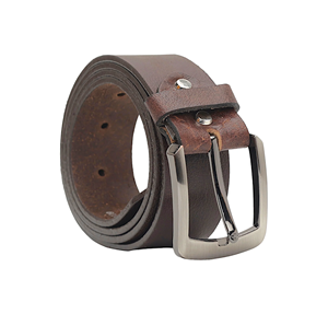 Ceinture en cuir véritable pour homme, ceinture décontractée pour jeans, ceinture en cuir véritable haute résistance, boucle en laiton - Product Image 4