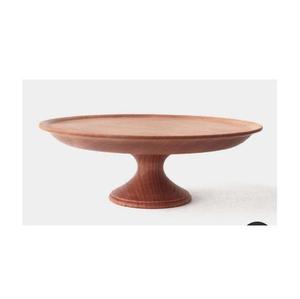 Soporte Redondo de Madera Ecológico para Tartas, Pedestal de Madera de Mango, Servidor de Tartas Hecho a Mano, Exhibidor de Postres para Bodas, Fiestas y Hogar - Product Image 2