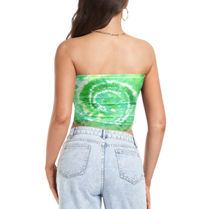 Wholesale Women's Tube <b>Top</b> Printing Sublimation Custom Logo Tank <b>Top</b> Trendy Fashionwear New Design <b>Tops</b> cheap price OEM - Product Image 3