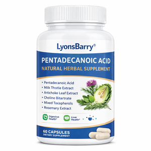 Cápsulas de Suplemento Herbal Natural de Ácido Pentadecanoico 15 en 1 para Longevidad y Apoyo a la Salud del Hígado para Adultos - Product Image 3