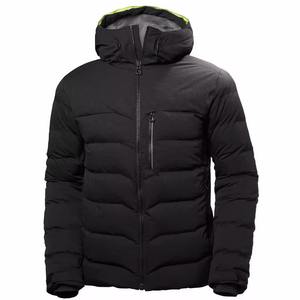 Men Thick Bomber Puffer <b>Jacket</b> Plus Size Hooded Zipper Woven Waterproof Windproof Breathable <b>Packable</b> Reversible Eco-Friendly - Product Image 5
