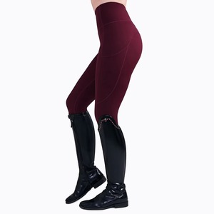 Pantalon d'équitation élégant pour femme avec assise intégrale en silicone pour l'équitation en extérieur - Product Image 3