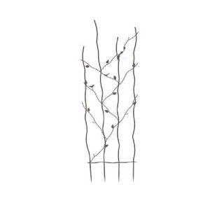 En tendencia: Enrejado de jardín de hierro hecho a mano, perfecto para patios de casas de campo y soporte vertical para plantas, tamaño y forma personalizables. - Product Image 2