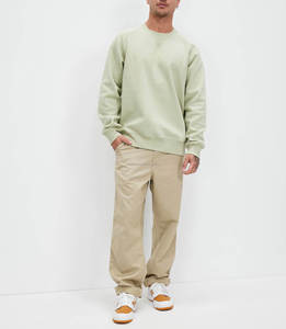 Sudadera de algodón pesado unisex talla grande logotipo personalizado cuello redondo fabricantes estilo casual para hombres sudaderas con capucha - Product Image 5