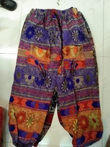 2024 femmes hiver mode respirant acrylique laine multicolore pantalons décontractés/pyjamas en gros de l'inde pour l'été - Product Image 1