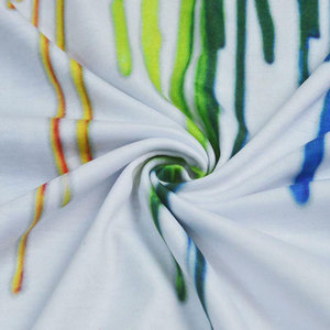 Ensemble de survêtement streetwear à capuche avec sublimation intégrale et effet délavé / Survêtements imprimés aux couleurs arc-en-ciel - Product Image 6