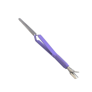 Pince à cuticules multifonctionnelle en acier inoxydable pour nail art, type baguette magique, pour ongles en forme de C - Product Image 5