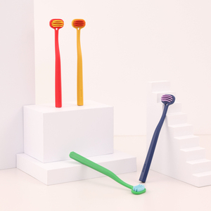 Smize Graphene Plastic Tongue Cleaner with Double-Sided Scraper Patented Design for Effective Interdental Cleaning - Product Image 1