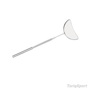 Espejo de Bolsillo Cuadrado Iluminado Profesional de Alta Calidad para Pestañas, de Una Sola Cara, con Mango de Acero Inoxidable, Acabado Plateado Personalizado - Product Image 2