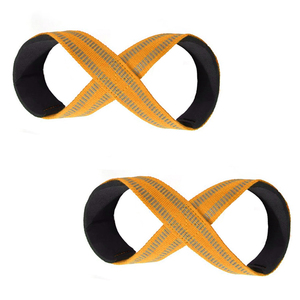 Sangles d'entraînement en forme de huit unisexe, confortables et réglables, avec support de poignet, service OEM, prix de gros, tarif avantageux 2026 - Product Image 5