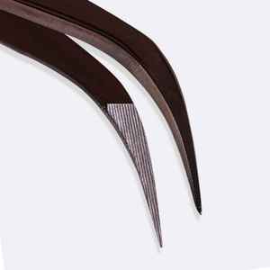 Pince à cils de précision en acier inoxydable pour extensions de cils, outil d'application pour volume et extensions classiques - Product Image 6