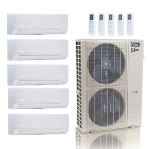 เครื่องปรับอากาศแบบแยกส่วน 5 โซน 48000 BTU สำหรับพื้นที่เชิงพาณิชย์ ให้ความเย็นทรงพลัง ทำงานเงียบ - Product Image 1