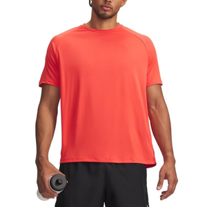T-shirt de sport décontracté pour homme, coupe ajustée, nouvelle collection 2021, marque privée, avec impression en relief en caoutchouc sur le devant, séchage rapide, respirant, 100% coton - Product Image 3