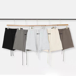 Shorts de sport élégants pour hommes 2025 – Nouvelle collection, couleur unie, taille élastique, tissu Oxford respirant, séchage rapide, 100 % coton - Product Image 2