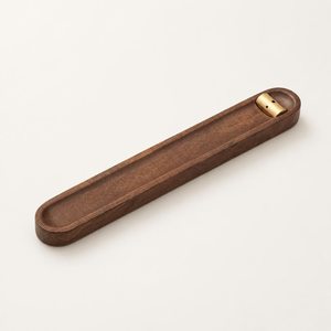 Porta Incienso de Madera Hecho a Mano para Yoga y Spa, Porta Incienso de Madera Natural, Recolector de Ceniza Decorativo - Product Image 1