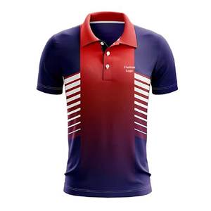 Camiseta de Cricket Personalizada, Impresa, Mezcla de Algodón/Poliéster, Manga Corta, Corte Regular, con Impresión Digital, Diseño y Logotipo Personalizados - Product Image 6