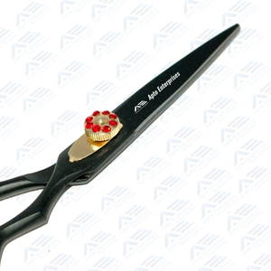 Tijeras de peluquero de aseo profesional, tijeras de corte de pelo de acero inoxidable de alta calidad para peluquería y estilismo de precisión - Product Image 6