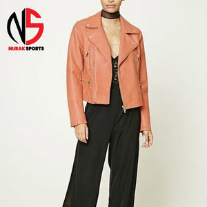 Chaquetas de Cuero para Mujer al por Mayor, Chaqueta de Cuero PU de Moda para Mujer, Chaquetas de Cuero de Alta Calidad para Mujer en Nurak en 2026 - Product Image 4