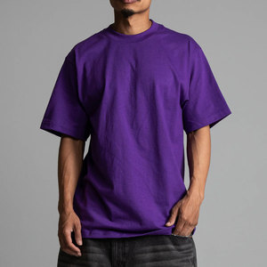 T-shirt Homme Respirant en Coton Épais 7,5 oz, Personnalisable avec Logo par Sérigraphie, Style Streetwear, Vente en Gros - Product Image 5