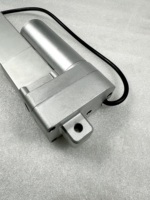 Actionneur Linéaire Électrique 6V Double 4500N pour Relevage de Bureau, Moteur de Pod de Bateau, 400 mm, Aimant Linéaire