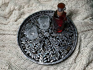 Juego de Bandejas para Servir con Incrustaciones de Hueso de Falak World Export, para Restaurante y Uso Doméstico - Product Image 5