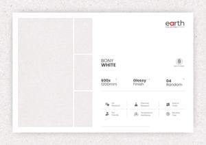 Carreaux de porcelaine brillants de haute qualité, format 600x1200, grand format, pour sols et murs, pour maisons modernes, bureaux et intérieurs commerciaux - Product Image 3