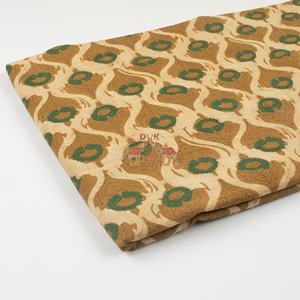 Tissu en coton indien pur, imprimé Sami Ajrakh, design traditionnel artisanal, texture douce, matière résistante à la décoloration pour vêtements ethniques - Product Image 6