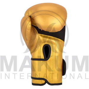 Guantes de Boxeo de Cuero Premium, Transpirables y Duraderos, para Entrenamiento y Combate - Product Image 2