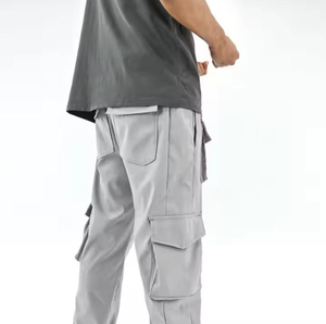 High Quality Custom <b>Lightweight</b> <b>Jogger</b> Pants Eco-Friendly Breathable Quick Dry Mid Waist Casual Multi-Pocket OEM Service - Product Image 3