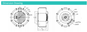 DM-J10010-2EC 24V High Torque Permanent Magnet Brushless Servo Joint Motor Actuator for Humanoid Exoskeleton Waterproof Compact - Product Image 5
