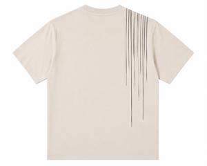 Heavy <b>Polyester</b> Unisex <b>T</b>-<b>Shirt</b> Manufacturer Private Label OEM ODM Casual Apparel Custom Clothing Factory Service Geometric - Product Image 6