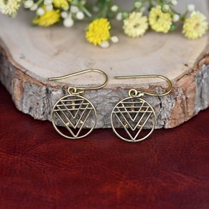 Pendientes de Latón de Primera Calidad, Selección Premium, Acabado Liso, Precio de Fábrica al por Mayor, Artesanía en Metal - Product Image 6