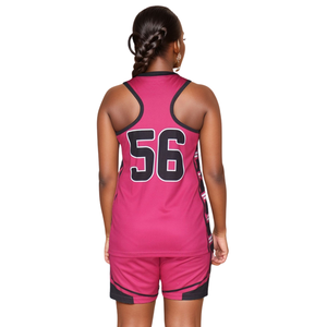 Custom Women's Basketball Jersey for Printing Ready to Ship <b>Mesh</b> Breathable Basketball Tank <b>Top</b> Bulk Stock Female Team Shirts - Product Image 2