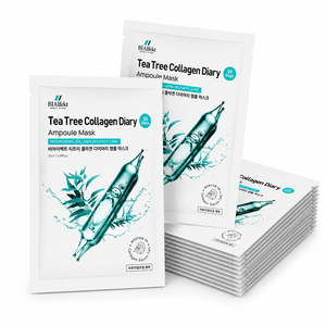 มาส์กบำรุงผิวหน้า BIAIfekt Tea Tree Collagen Diary Ampoule Mask 30 วัน ช่วยดูแลรูขุมขน ลดสิว บำรุงผิวให้ชุ่มชื้น ผิวขาวกระจ่างใส ลดเลือนริ้วรอย ผลัดเซลล์ผิว สำหรับผิวธรรมดา - Product Image 1