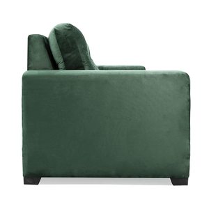 Sofá Cuadrado Contemporáneo Denise de 3 Plazas, Relleno de Espuma y Tapizado - Product Image 4